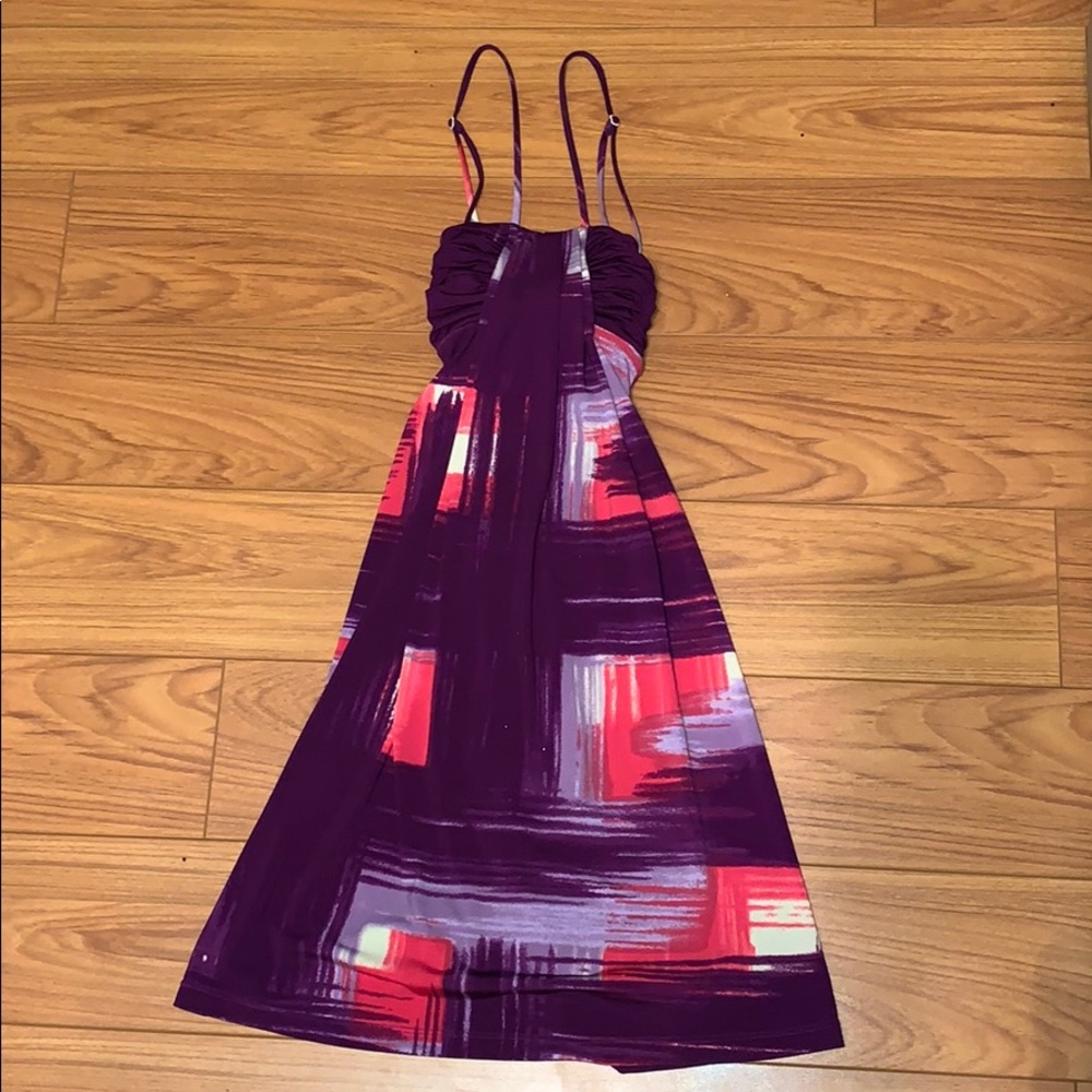 BCBGMAXAZRIA purple dress